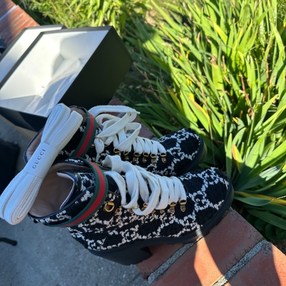 Wool Gucci Boots - Picture 3 of 4